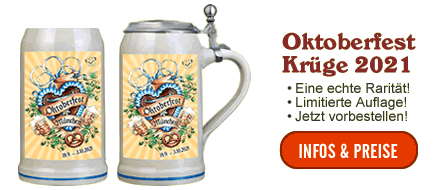 Neue Oktoberfest Sammlerkrüge - Infos und Preise 2021