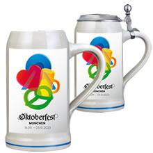 Offizieller Oktoberfestkrug 2023 - New Munich Beer Stein - Official Festival Mug