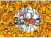Spass auf dem Oktoberfest